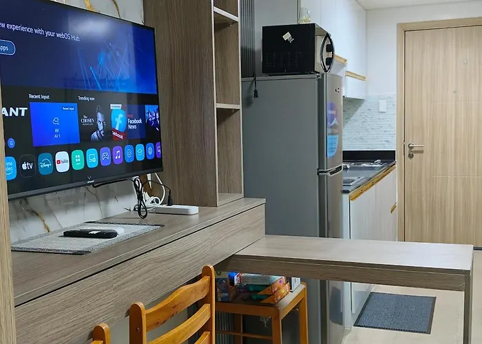 Aparthotel 1br Amenity View At Shore Residences, Pasay Near Moa & Airport